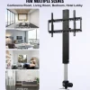 VEVOR Automated TV Elevator, 31" Stroke for Up to 60" Screens, Adjustable Height 42"-73", Remote Controlled, Supports 132 lbs