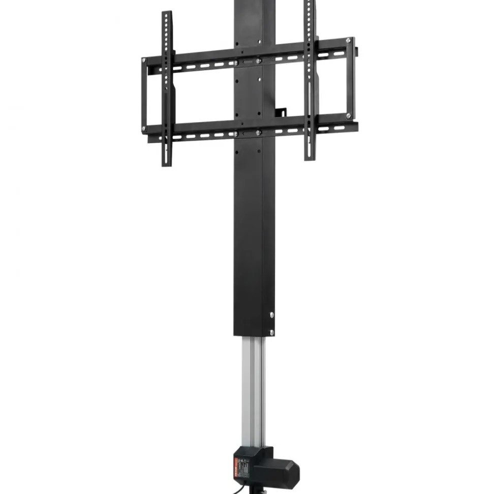 VEVOR Automated TV Elevator, 31" Stroke for Up to 60" Screens, Adjustable Height 42"-73", Remote Controlled, Supports 132 lbs