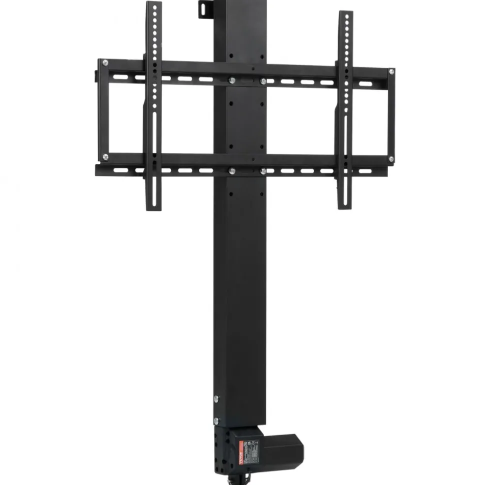 VEVOR Automated TV Elevator, 31" Stroke for Up to 60" Screens, Adjustable Height 42"-73", Remote Controlled, Supports 132 lbs