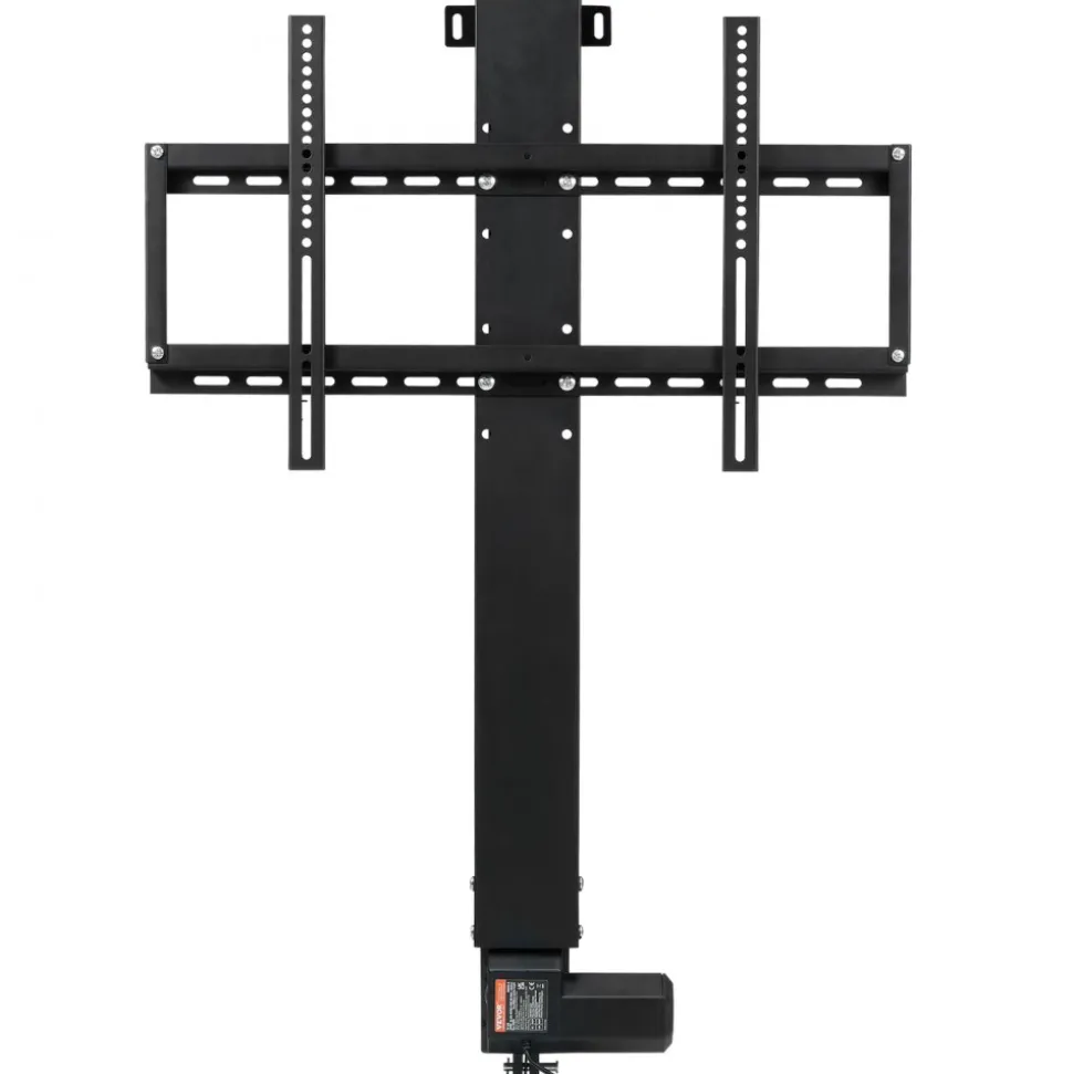 VEVOR Automated TV Elevator, 31" Stroke for Up to 60" Screens, Adjustable Height 42"-73", Remote Controlled, Supports 132 lbs