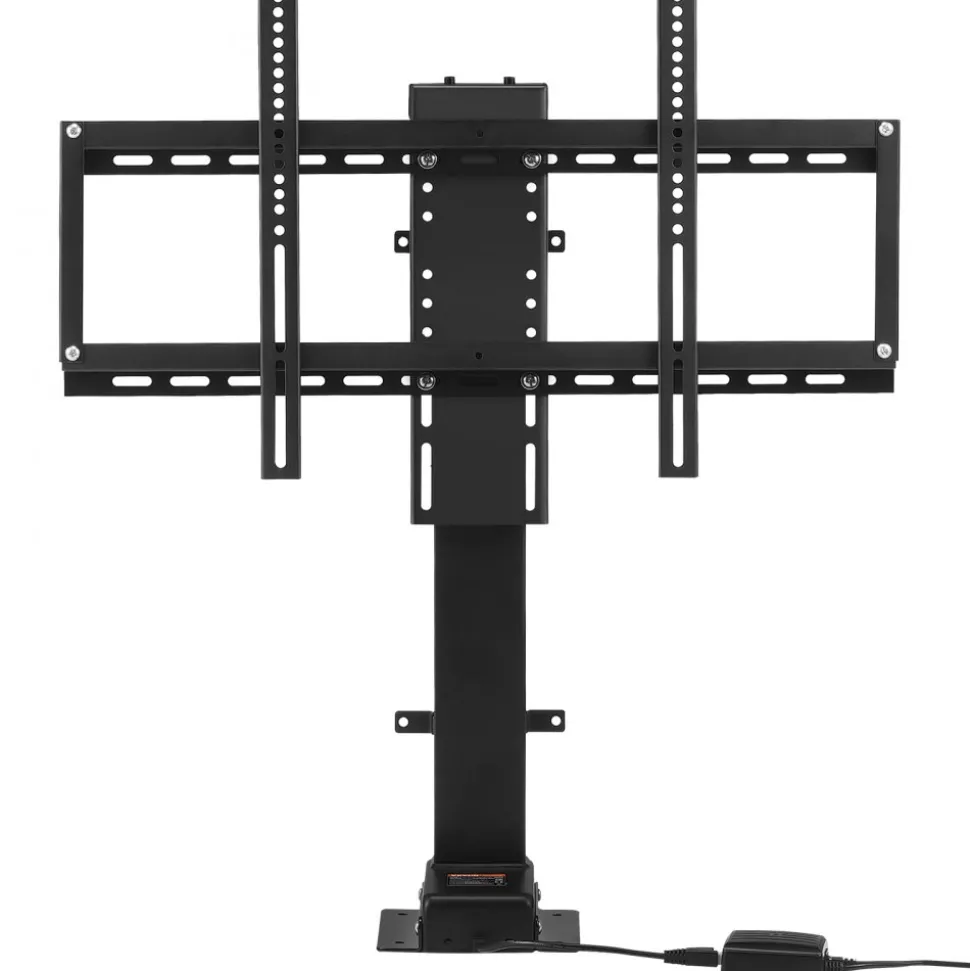 VEVOR Automated TV Elevator, 39.4" Stroke, Supports 32-70" TVs, Adjustable Height 28.74-68.11", Remote Controlled, Max Load 154 lbs