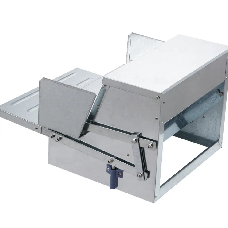 VEVOR Automatic Chicken Feeder, 25 lbs Capacity Feeds 10 Chickens up to 11 Days, Galvanized Steel Poultry Feeder