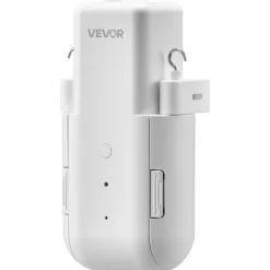 VEVOR Automatic Curtain Opener, 2 Pack, APP and Remote Control, Hub Included, Electric Smart Curtain Opener Compatible with Alexa and Google Home, Timed Opening and Closing, for Roman Rods, U/I Rails