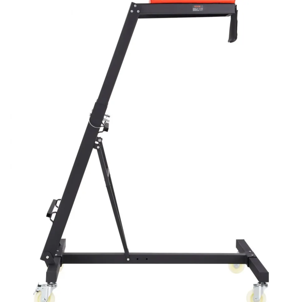 VEVOR Automotive Top Creeper, with Adjustable Height 49.6" to 75.6", 400 LBS Capacity High Creeper, 4 Swivel Caster Wheels, Heavy Duty Creeper for Auto Repair and Maintenance