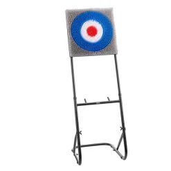 VEVOR Axe Throwing Game, Plastic Bristle Target with 8 Throwing Axes Set, Foldable Steel Frame, Easy to Store, Stable Placement for Indoor and Outdoor, Backyard, Yard and Carnival Games, Adults Kids