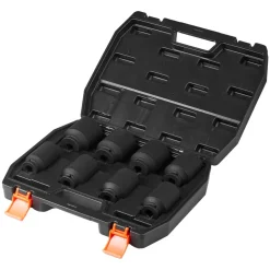 VEVOR Axle Nut Impact Socket Set, 1/2