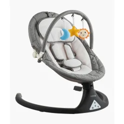 VEVOR Baby Swing, 5-Speed Baby Rocker with 3 Seat Position, Portable Infant Swing for Newborn with PVC Touch Panel, Remote Control, Bluetooth, 10 Lullabies & Toy Bar for 0-9 Month/0-20 lbs Boys Girls