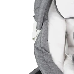 VEVOR Baby Swing, 5-Speed Baby Rocker with 3 Seat Position, Portable Infant Swing for Newborn with PVC Touch Panel, Remote Control, Bluetooth, 10 Lullabies & Toy Bar for 0-9 Month/0-20 lbs Boys Girls