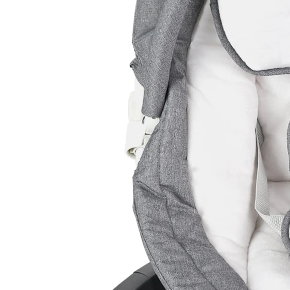 VEVOR Baby Swing, 5-Speed Baby Rocker with 3 Seat Position, Portable Infant Swing for Newborn with PVC Touch Panel, Remote Control, Bluetooth, 10 Lullabies & Toy Bar for 0-9 Month/0-20 lbs Boys Girls