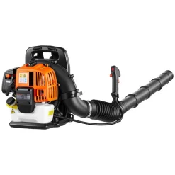 VEVOR Backpack Leaf Blower, 43CC 2-Stroke Engine Gas Powered Leaf Blower with 1.38L Fuel Tank, 447 CFM Air Volume, 150 MPH Air Speed, Ideal for Lawn Care, Leaves Cleaning, Yard Debris & Snow Removal