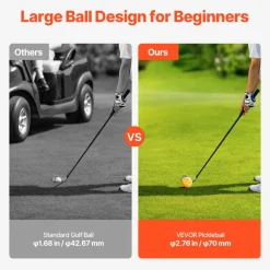 VEVOR Backyard Golf Game, 9 Hole Golf Course, Golf Game Practice Games, Golf Chipping Game for Family, Adults and Kids, Portable Outdoor Yard Golf Game for Lawn, Yard, Camping, Park, Beach