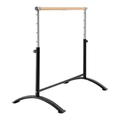 VEVOR Ballet Barre, 4 Ft Barre Bar for Home, Freestanding Portable Ballet Stretching Dance Bars, Height Adjustable Anti-Wobble Fitness Gym Studio Equipment, for Pilates Balance Workout