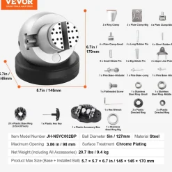 VEVOR Ball Vise, 5