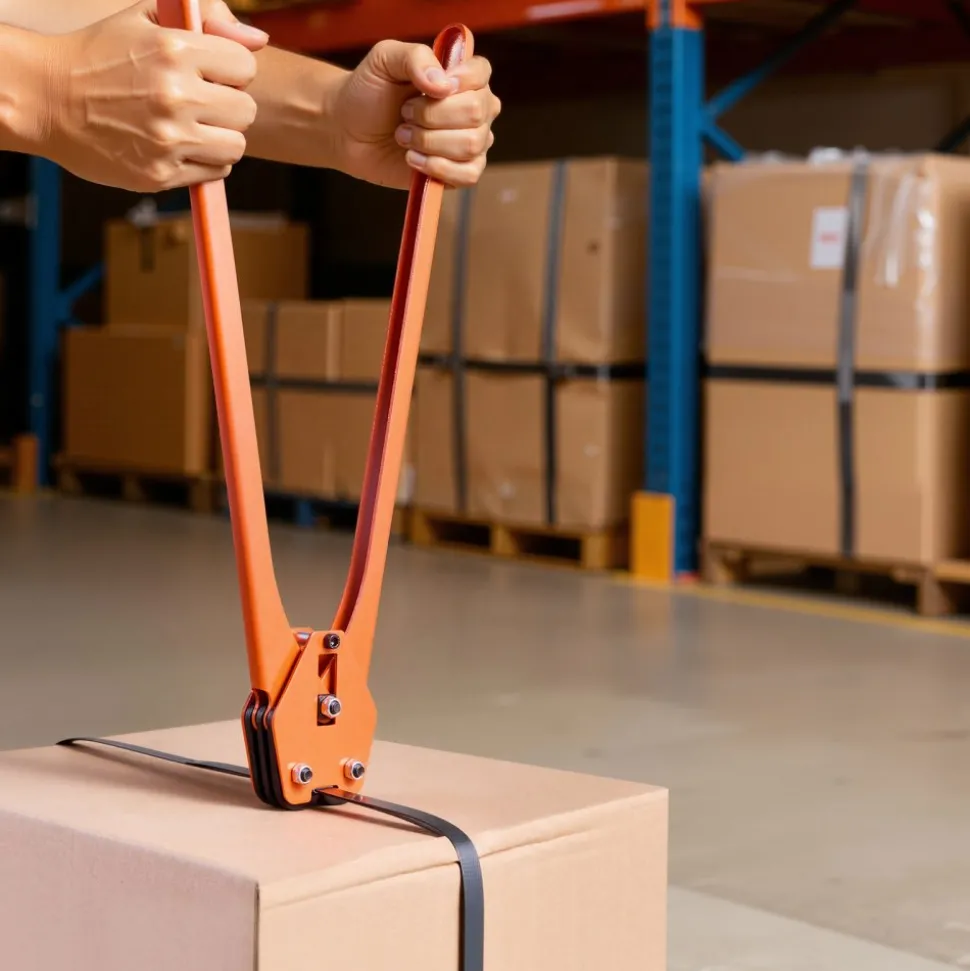 VEVOR Banding Strapping Kit, Heavy Duty Banding Sealer Tool with 2000 ft PET Band, 600 Metal Seals, 200 Corner Protectors, Plastic Pallet Packaging Strapping Kit for Warehouse, Transportation, Home
