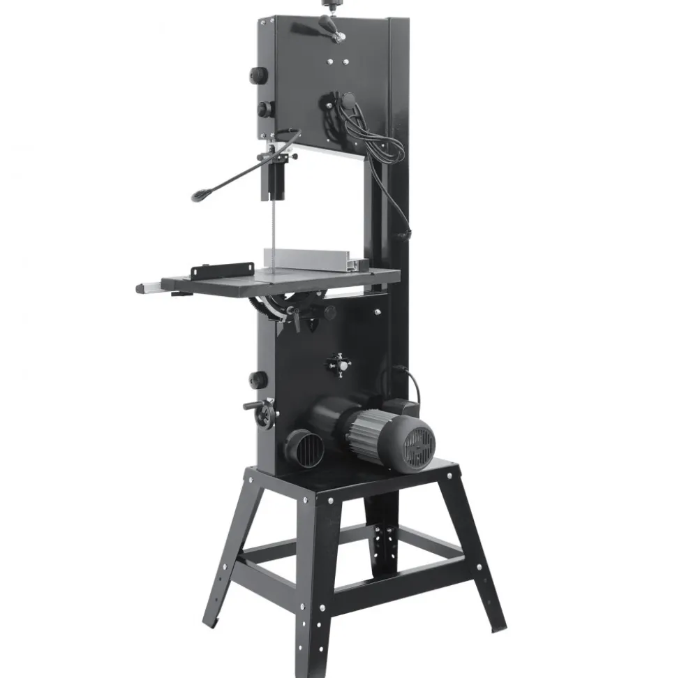 VEVOR Band Saw, 13.39-Inch, Benchtop Bandsaw with Stand, 440-846 RPM Continuously Viable Speed, 1100W 1-1/2HP, 110V, Optimized Work Light, and Miter Gauge, for Woodworking Aluminum Wood Metal Copper