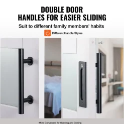 VEVOR Barn Door and Hardware Kit, 30
