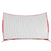 VEVOR Barricade Backstop Net, 16x10 ft Ball Sports Barrier Netting, Portable Practice Equipment with Carry Bag, Protection Screen for Baseball Softball Lacrosse Soccer Hockey Training, for Backyard