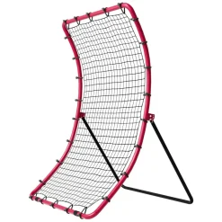 VEVOR Baseball And Softball Rebounder Net, 4 x 5.5 ft PitchBack Baseball Pitching Nest, Pitch Return Trainer Rebound Net with Pitching Target, All Angle Fielding Rebound Net for Grounders Pop Flies