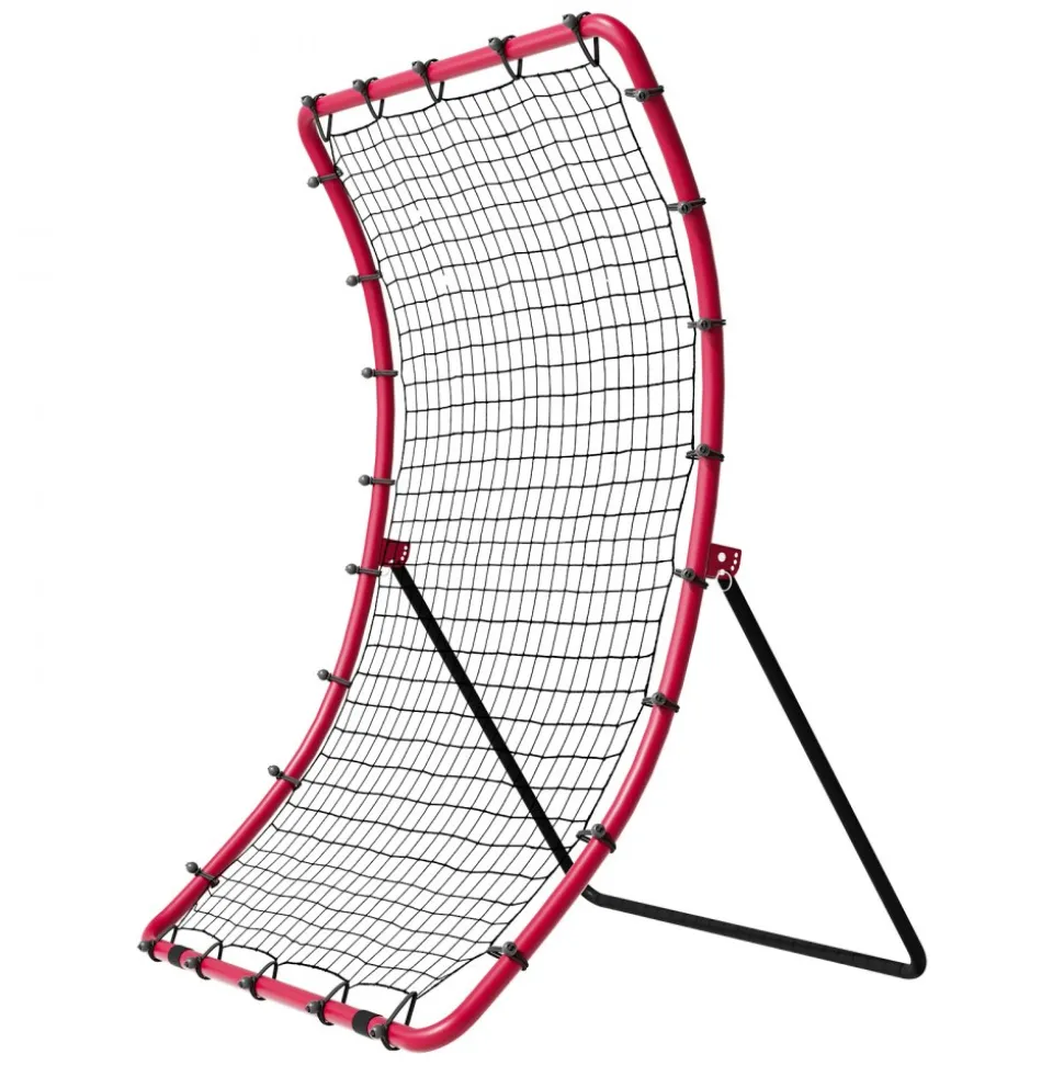 VEVOR Baseball And Softball Rebounder Net, 4 x 5.5 ft PitchBack Baseball Pitching Nest, Pitch Return Trainer Rebound Net with Pitching Target, All Angle Fielding Rebound Net for Grounders Pop Flies