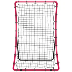 VEVOR Baseball And Softball Rebounder Net, 4 x 5.5 ft PitchBack Baseball Pitching Nest, Pitch Return Trainer Rebound Net with Pitching Target, All Angle Fielding Rebound Net for Grounders Pop Flies