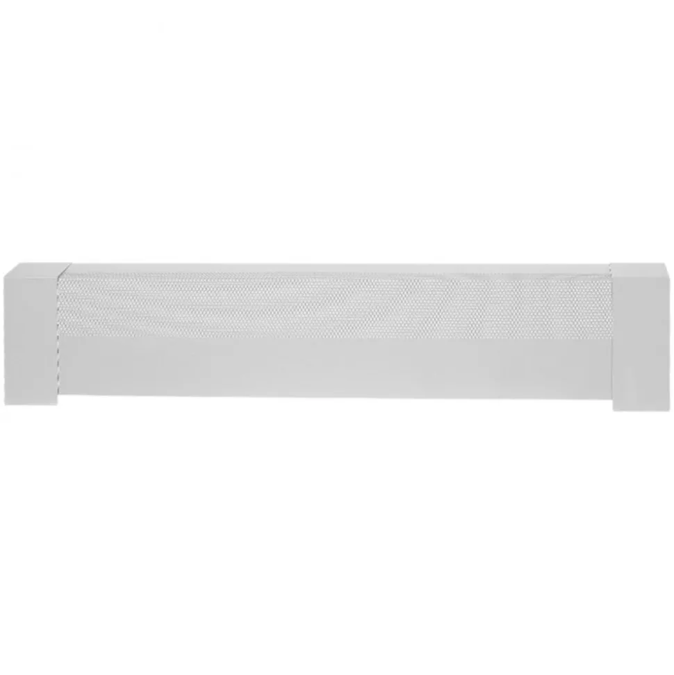 VEVOR Baseboard Heater Covers, Basic Series 3 ft Standard Electric Heating Unit Front Cover for Home Improvement, Heavy-duty Steel, Easy Installation for Bedroom Replacing Old Cover, White