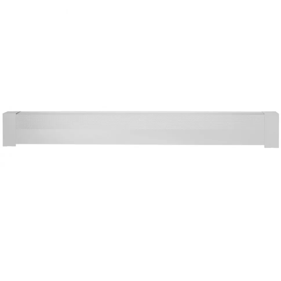 VEVOR Baseboard Heater Covers, Basic Series 5 ft Standard Electric Heating Unit Front Cover for Home Improvement, Heavy-duty Steel, Easy Installation for Bedroom Replacing Old Cover, White