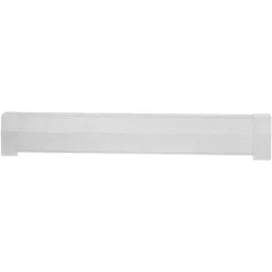 VEVOR Baseboard Heater Covers, Basic Series 6 ft Standard Electric Heating Unit Front Cover for Home Improvement, Heavy-duty Steel, Easy Installation for Bedroom Replacing Old Cover, White