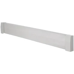 VEVOR Baseboard Heater Covers, Premium Series 5 ft Standard Electric Heating Unit Front Cover for Home Improvement, Heavy-duty Steel, Easy Installation for Bedroom Replacing Old Cover, White