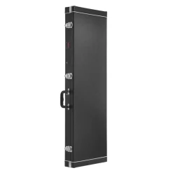 VEVOR Bass Guitar Hard Case, 48.03 in Rectangular Guitar Hard Case, With Lock Latch Keys Handle, PVC Padding Soft Lining Water-Resistant Hard Shell Guitar Cases, for 39-46.5 in Bass Guitars, Black