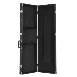 VEVOR Bass Guitar Hard Case, 48.03 in Rectangular Guitar Hard Case, With Lock Latch Keys Handle, PVC Padding Soft Lining Water-Resistant Hard Shell Guitar Cases, for 39-46.5 in Bass Guitars, Black