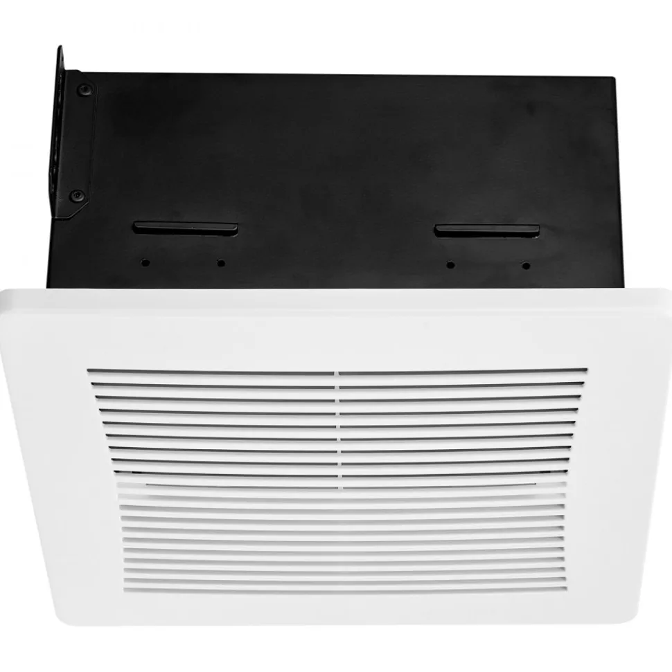 VEVOR Bathroom Exhaust Fan, 50-80-110 CFM Bathroom Vent, Low-Noise, Premium Motor Ceiling Fan, Standard 4-inch Duct Interface for Laundry Room, Storage Room, Home Ventilation, White