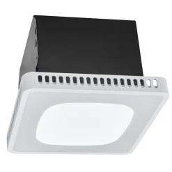 VEVOR Bathroom Exhaust Fan, 80-110-130 CFM Bathroom Vent with Seven Colors RGB Lights, 1.5 Sones Low-Noise, Premium DC Motor Ceiling Fan for KTV Laundry Room, Storage Room, Ventilation, White