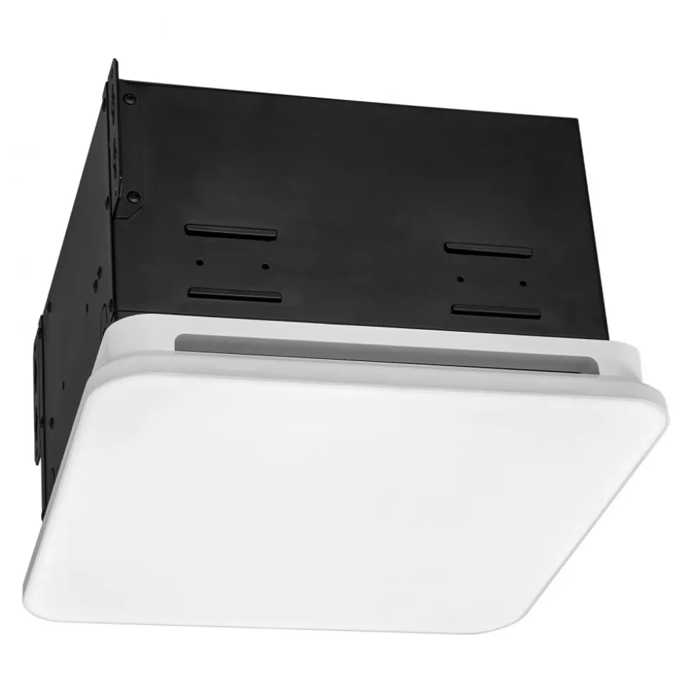 VEVOR Bathroom Exhaust Fan with LED Light, 80 CFM Bathroom Vent Three Gear Color Temp, 1.5 Sones Low-Noise, Premium AC Motor Ceiling Fan for Laundry Room, Storage Room, Home Ventilation, White