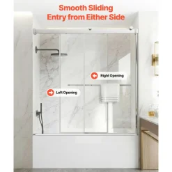 VEVOR Bathtub Shower Door 27.5