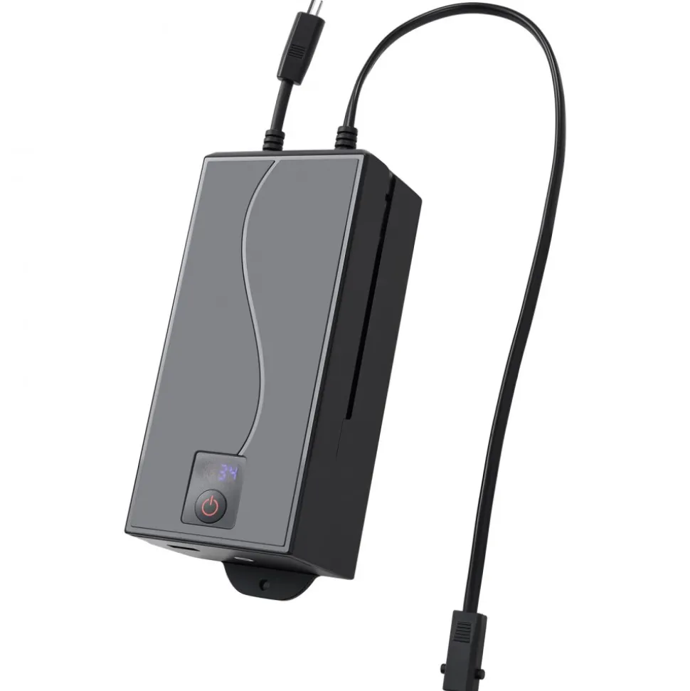VEVOR Battery Pack for Reclining Furniture, 5000 mAh Rechargeable Recliner Battery Pack, with Universal 2-Pin Connection and LED Display Screen, for Electric Recliner, Sofa, Couch, and Lift Chair