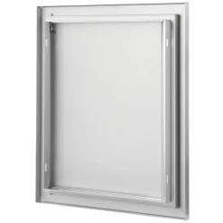 VEVOR BBQ Access Door, 18W x 21H Inch Single Outdoor Kitchen Door, Stainless Steel Flush Mount Door, Wall Vertical Door with Recessed Handle, for BBQ Island, Grilling Station, Outside Cabinet