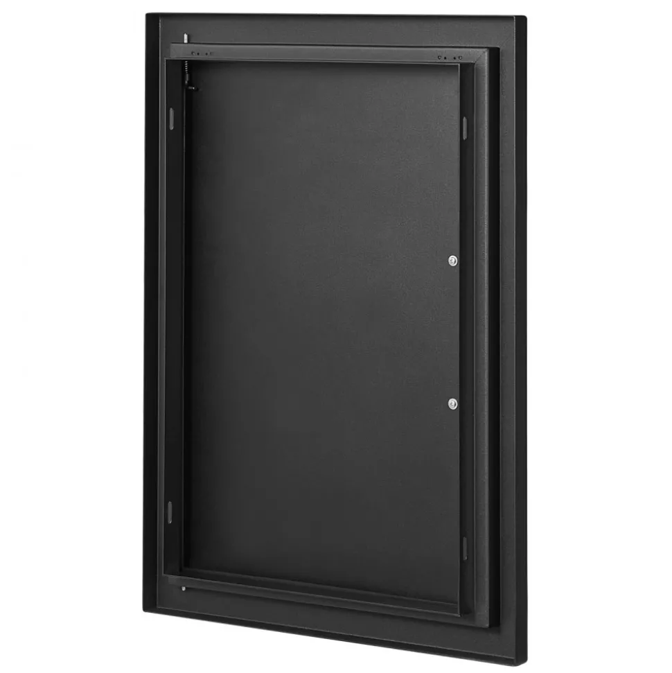 VEVOR BBQ Access Door, 16W x 22H Inch Single Outdoor Kitchen Door, Cold Plate Flush Mount Door, Wall Vertical Door with Handle, for BBQ Island, Grilling Station, Outside Cabinet