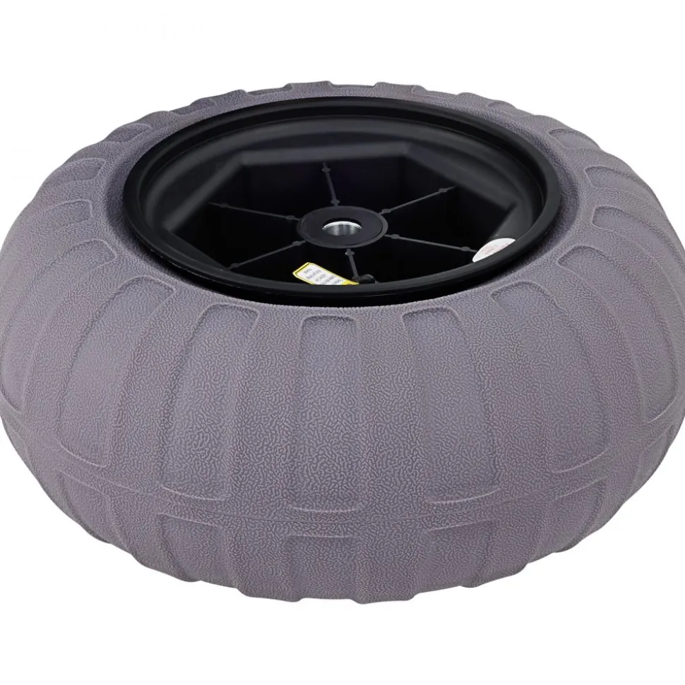 VEVOR Beach Balloon Wheels, 16" Replacement Sand Tires, TPU Cart Tires for Kayak Dolly, Canoe Cart and Buggy with Free Air Pump, 2-Pack