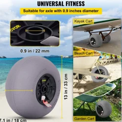 VEVOR Beach Balloon Wheels, 13