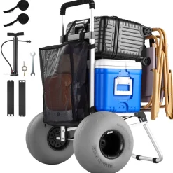 VEVOR Beach Dolly with Big Wheels for Sand, 20