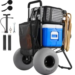 VEVOR Beach Dolly with Big Wheels for Sand, 18