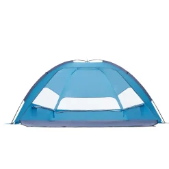 VEVOR Beach Tent Sun Shelter for 6 Person, UPF 50+ Protection, Portable Sun Shade Canopy with Carrying Bag & Sand Pockets, Lightweight and Easy Setup Beach Umbrella for Camping Fishing Outdoor Picnic