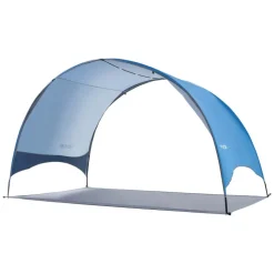 VEVOR Beach Tent Sun Shelter for 4 Person, UPF 50+ Protection, Portable Sun Shade Canopy with Carrying Bag & Ground Stakes, Lightweight and Easy Setup Beach Umbrella for Camping Fishing Outdoor Picnic