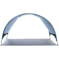 VEVOR Beach Tent Sun Shelter for 4 Person, UPF 50+ Protection, Portable Sun Shade Canopy with Carrying Bag & Ground Stakes, Lightweight and Easy Setup Beach Umbrella for Camping Fishing Outdoor Picnic