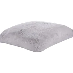 VEVOR Bean Bag Bed Chair, Convertible Chair from BeanBag to Lounge or Mattress, Gaint Bean Bag Chair Bed with Washable Cover for Adults, Fluffy Plush, Foam Filling and Side Pocket, Grey(Full Size)