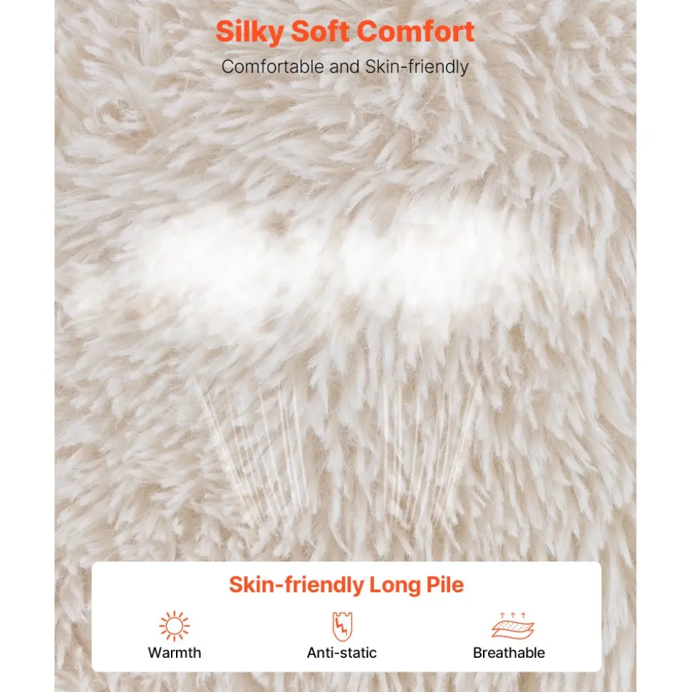 VEVOR Bean Bag Chair, BeanBag Sofa Chair with Armrests for Adults, Fluffy Plush & High-Density Foam Filling Adult Bean Bag with Zapper, Comfy Lazy Sofa Chair Ideal for Living Room, Bedroom, Beige