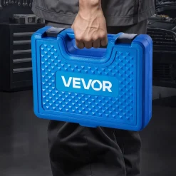 VEVOR Bearing Press Kit, 14 Pcs, Bearing Race and Seal Driver Set with Bushings and Adapters, Bushing Driver Tool Set, Heavy Duty Carbon Steel Seal Removal Installation Tool Kit with Storage Case