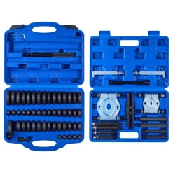 VEVOR Bearing Press Kit, 52+14 Pcs, 2 in 1 Bushing Driver Tool & Bearing Press Kit, Race and Seal Driver Set with 49 Bushings, Separators and Jaws, Heavy Duty Removal Installation Tool Set with Case
