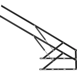 VEVOR Bed Lift, 59x79 in Compatible Extra-large Size 309 lbs Load Bearing, DIY Wall Bed Mechanical Hardware Kit Vertical Deluxe, Pneumatic Lever Heavy Duty Support, Folding for Guestroom
