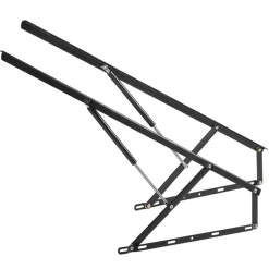 VEVOR Bed Lift, 59x71 in Compatible Bed Size 154 lbs Load Bearing, DIY Wall Bed Mechanical Hardware Kit Vertical Deluxe, Pneumatic Lever Heavy Duty Bed Support, Folding Wall Bed for Guestroom